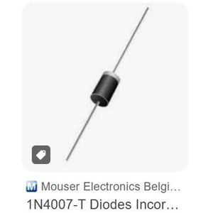 1N4007 (اریجینال برند DIODES)