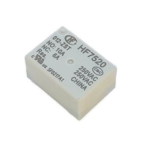 رله 12 ولت 10 آمپر 5 پین HONGFA HF7520/012-ZST