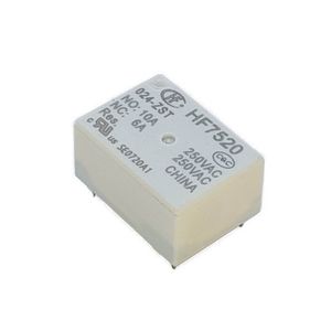 رله 24 ولت 10 آمپر 5 پین HONGFA HF7520/024-ZST