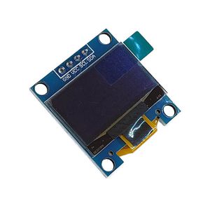 ماژول نمایشگر 0.96 OLED با رزولوشن 64*128 با کنترلر SSD1306 آبی