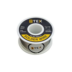 سیم قلع ITEX با وزن 100 گرم و قطر 0.4 میلیمتر {نمایندگی پخش برند ITEX}