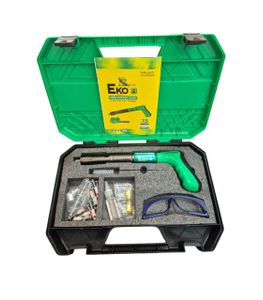 میخکوب دستی چاشنی خور فلزی اکو EKO مدل EMFG-1 به همراه میخ چاشنی دار و لوازم