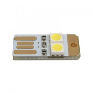 ماژول چراغ LED کوچک USB دو طرفه - رنگ مهتابی