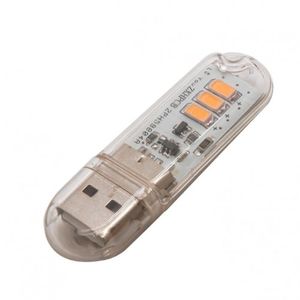 ماژول چراغ LED تاچ USB رنگ آفتابی (سفید گرم)