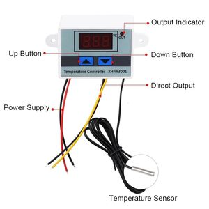 ماژول ترموستات دما دیجیتال 220V مدل XH-W3001