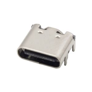 کانکتور USB Type-C مادگی 16pin با هولدر 4 پایه