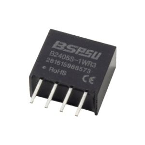 مبدل کاهنده روبردی ایزوله 24V به 5V توان 1W مدل B2405S-1WR3 مارک BSPSU