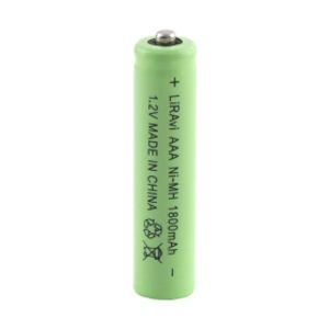 باتری شارژی نیکل-متال هیدرید 1.2V سایز 1800mAh AAA مارک LiRAVi