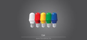 لامپ LED بلوطي هفت رنگ E‏27 RGB