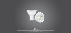 GU10- 6 وات- LED لامپ پایه استارتی سفيدآفتابي