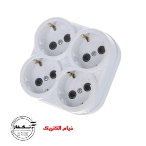 پایه چراغ دیواری اخگر بدون -حباب مشکی