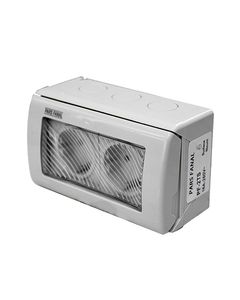 پریز دو پل روکار واترپروف PF-2TS16A