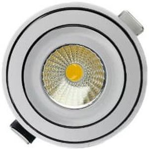 چراغ اسپات COB یاقوت 5 وات -کهربایی شهاب توشه