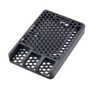 قاب محافظ 3D print رزبری پای 3 دارای محفظه کانکتور Raspberry Pi 3 مدل B+