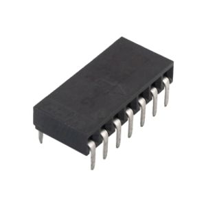 پین هدر بلوکی 7 پین 90 درجه رایت 2.54mm روبردی کد 5535
