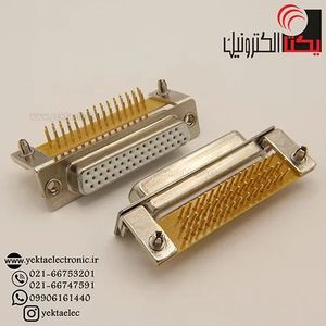 دی کانکتور روبردی رایت انگل صنعتی مادگی 44 پین