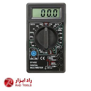 مولتی متر مدل DT832-AKB