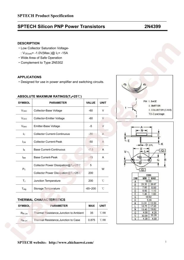 SPTECH 2N4399