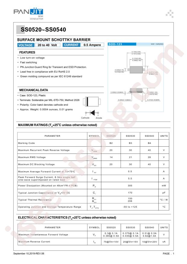 PANJIT International SS0520_R1_00001