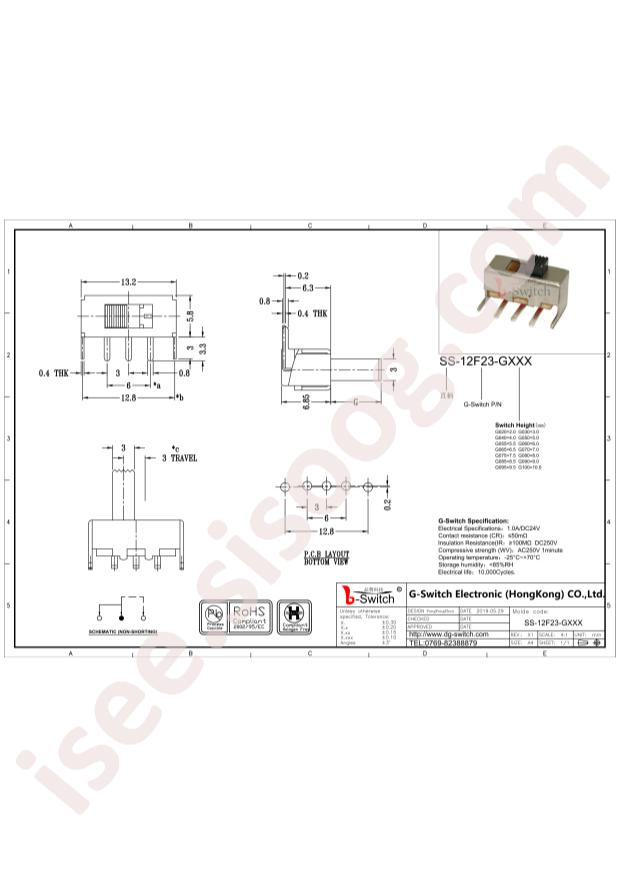 G-Switch SS-12F23-G040