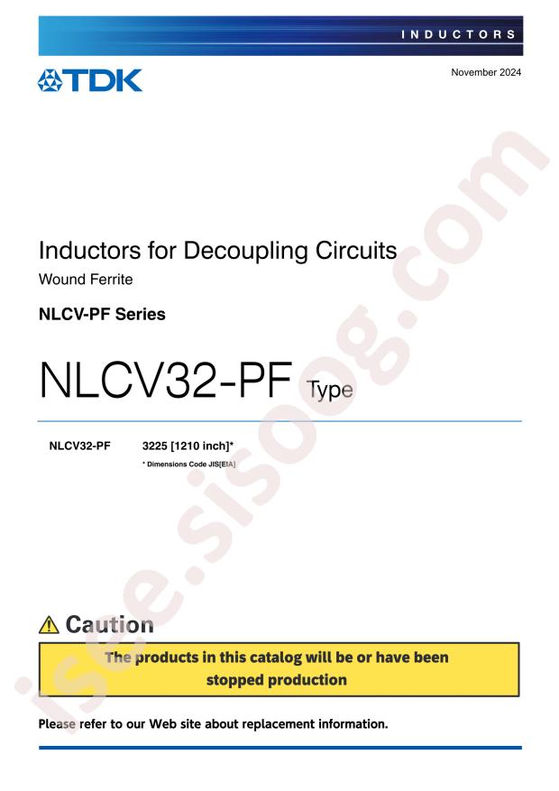 TDK NLCV32T-1R0M-PF
