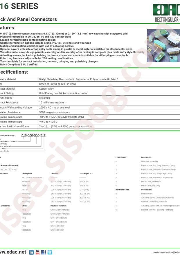 EDAC 516-056-520-315