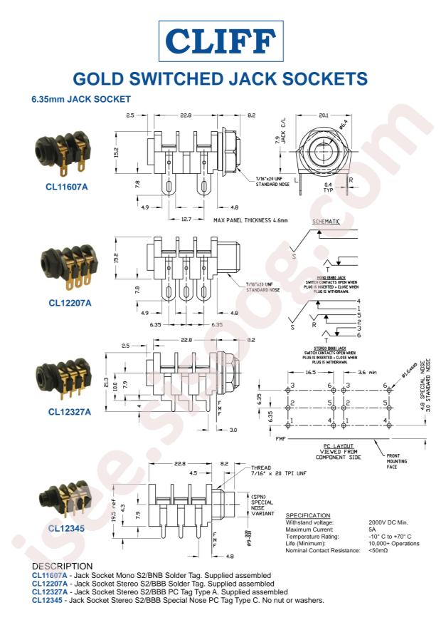 Cliff CL11607A