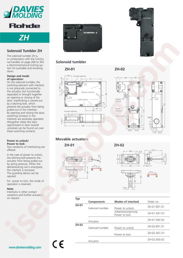 Davies Molding ZH-01.R01.01