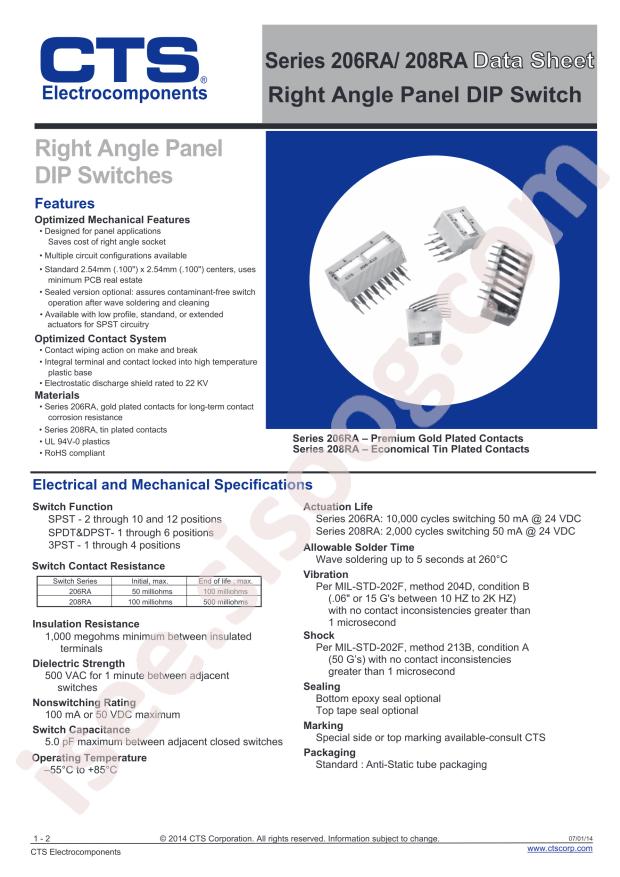 CTS 206-5RA