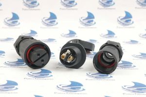 کانکتور ضد آب 2 پین مدل JH-M20-2T–IP67