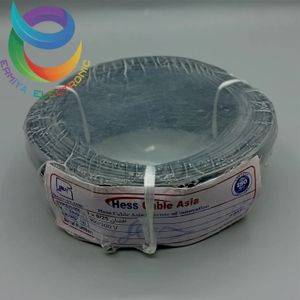 سیم افشان 1*0/25 مشکی حلقه 100متری تمام مس حس کابل