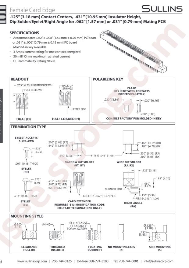 Sullins EBA50DRYI-S13