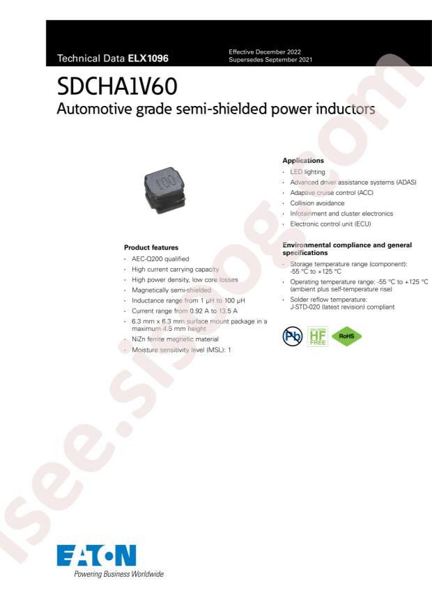 EATON SDCHA1V6045-1R5-R