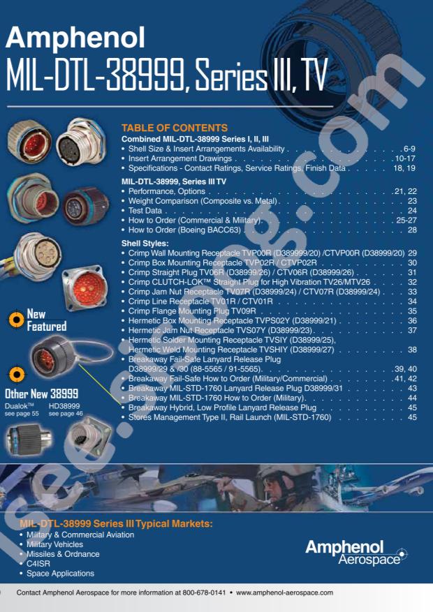 Amphenol TV06RW-23-21BA
