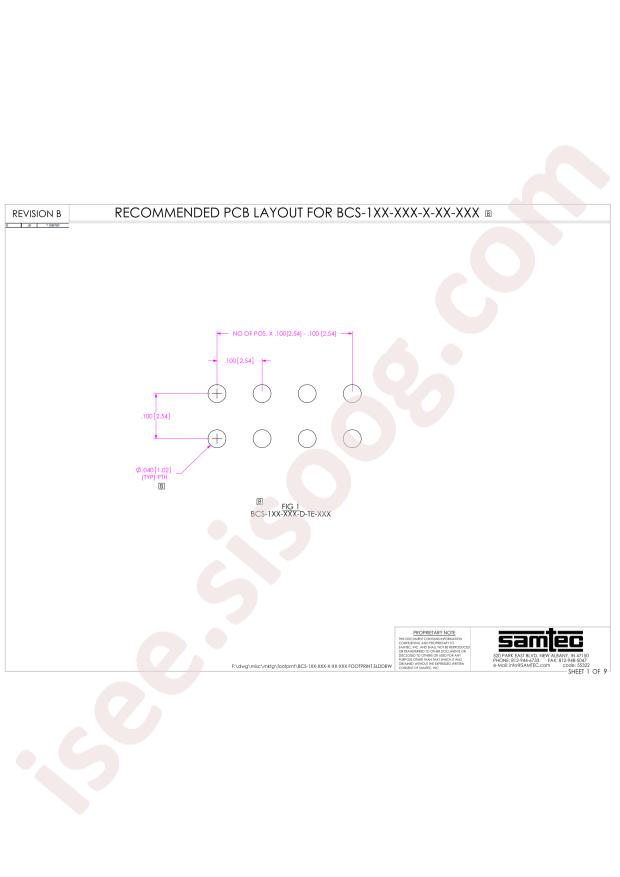 Samtec BCS-105-L-S-PE