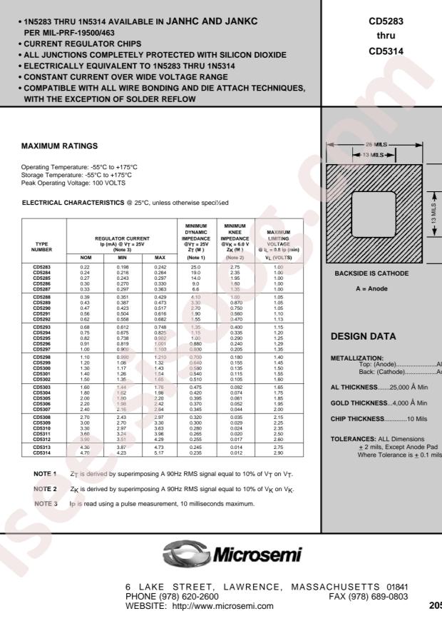 MICROCHIP CD5292