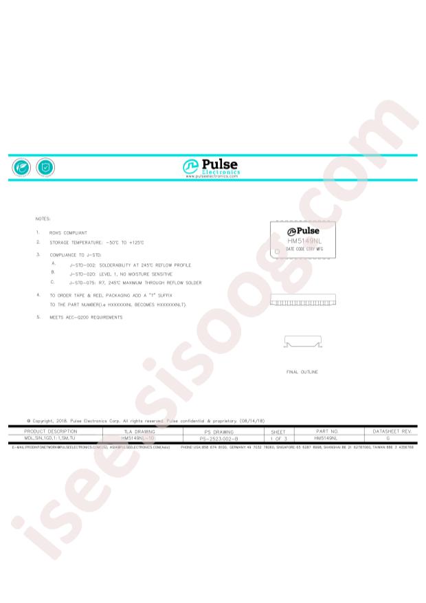 PULSE HM5149NL