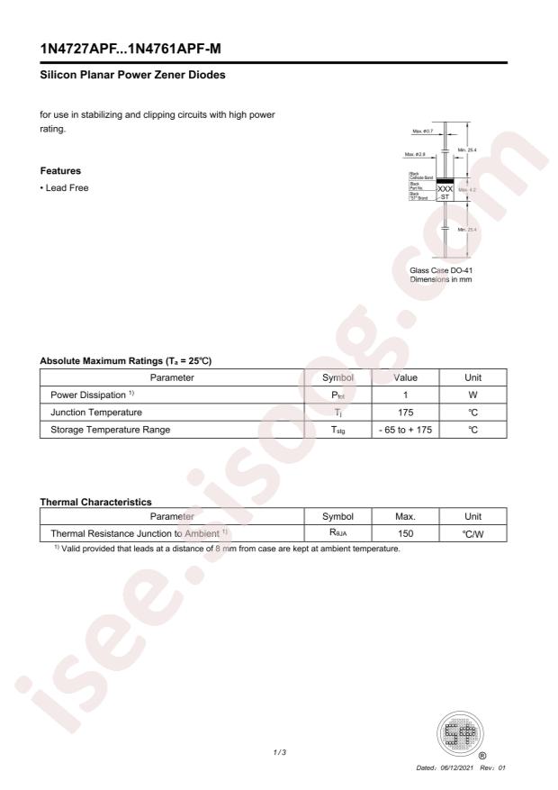 ST(Semtech) 1N4745APF-M