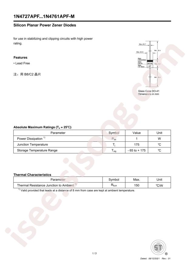 ST(Semtech) 1N4752APF-M