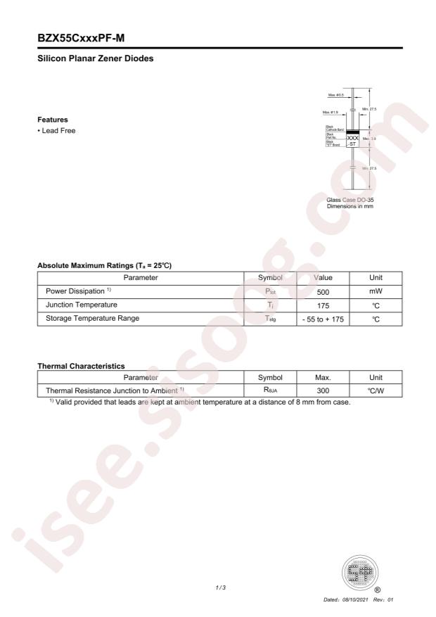 ST(Semtech) BZX55C6V8PF-M