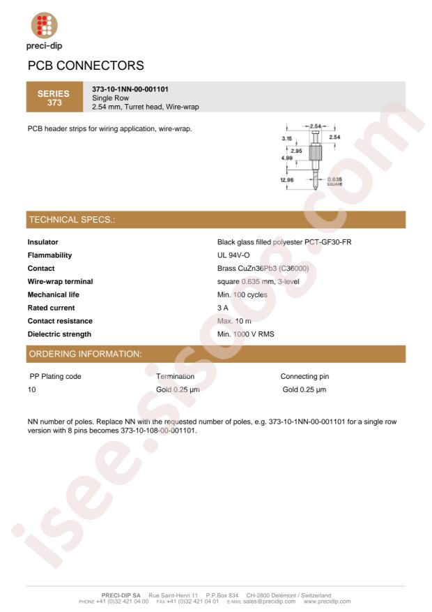 Preci-Dip 373-10-155-00-001101