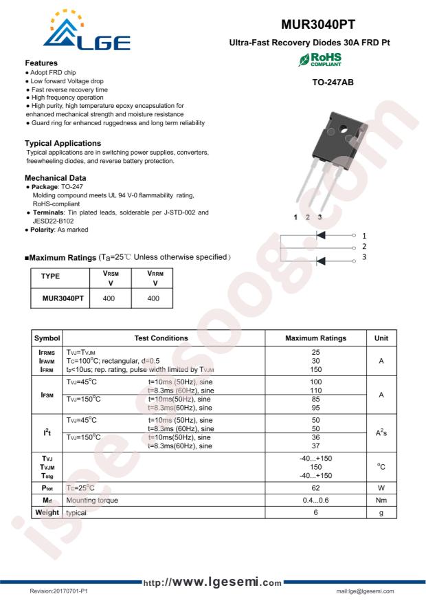 LGE MUR3040PT