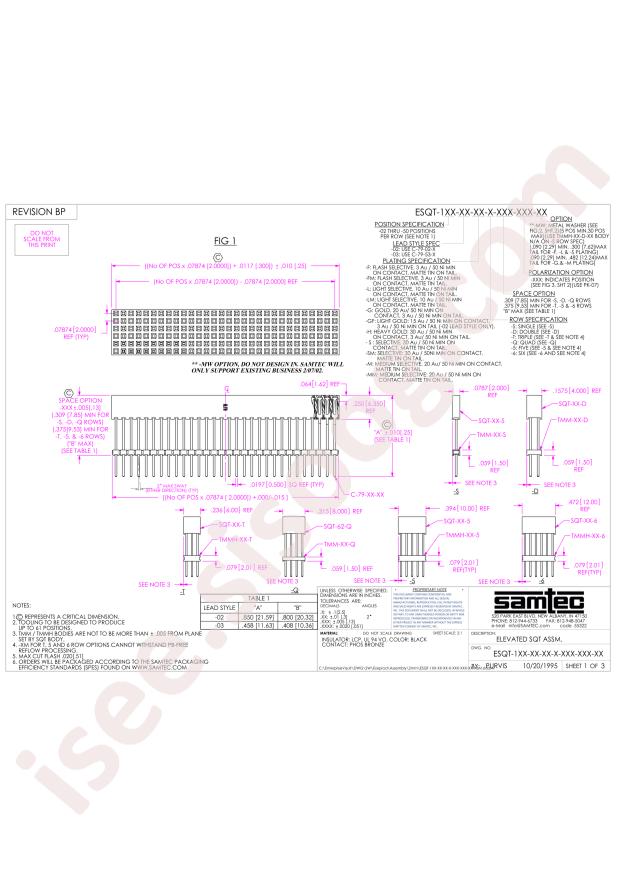 Samtec ESQT-107-02-F-D-588