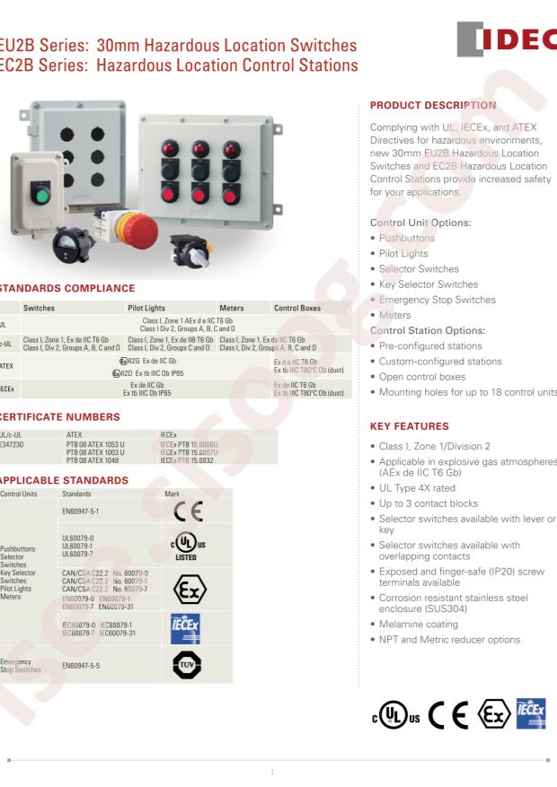 IDEC EU2B-YB201CS-D