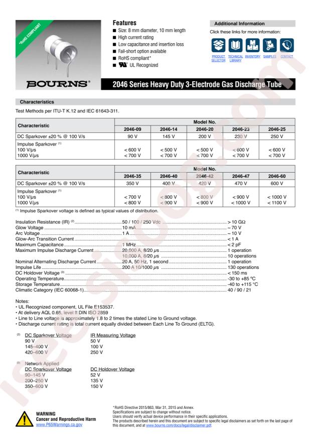BOURNS 2046-47-C2FLF
