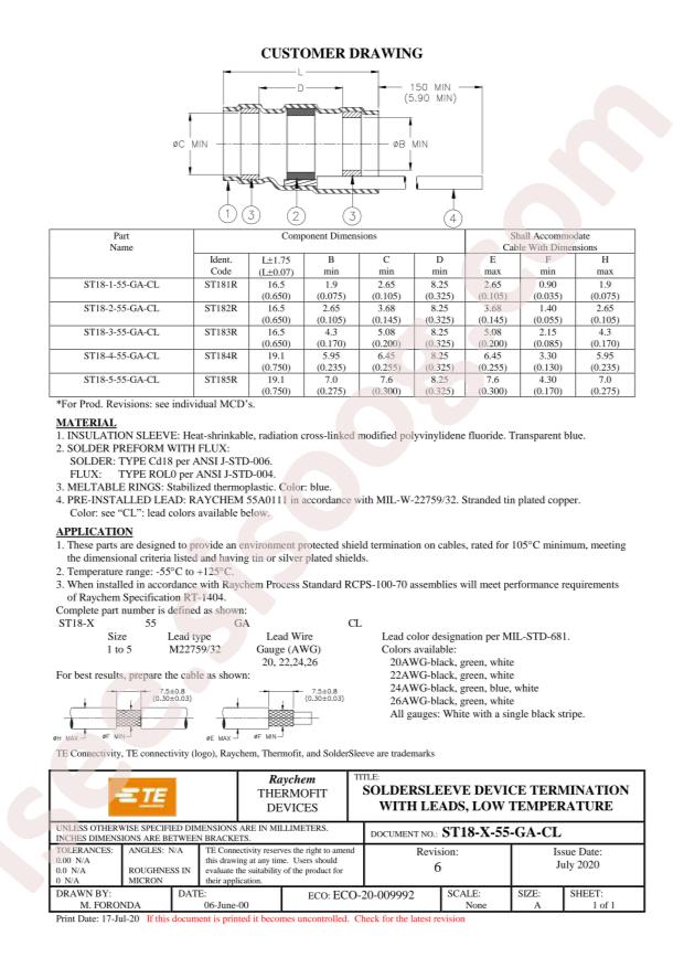 TE Connectivity ST18-4-55-22-5