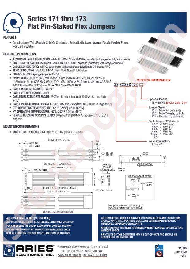 Aries Electronics, Inc. 13-004.7-173
