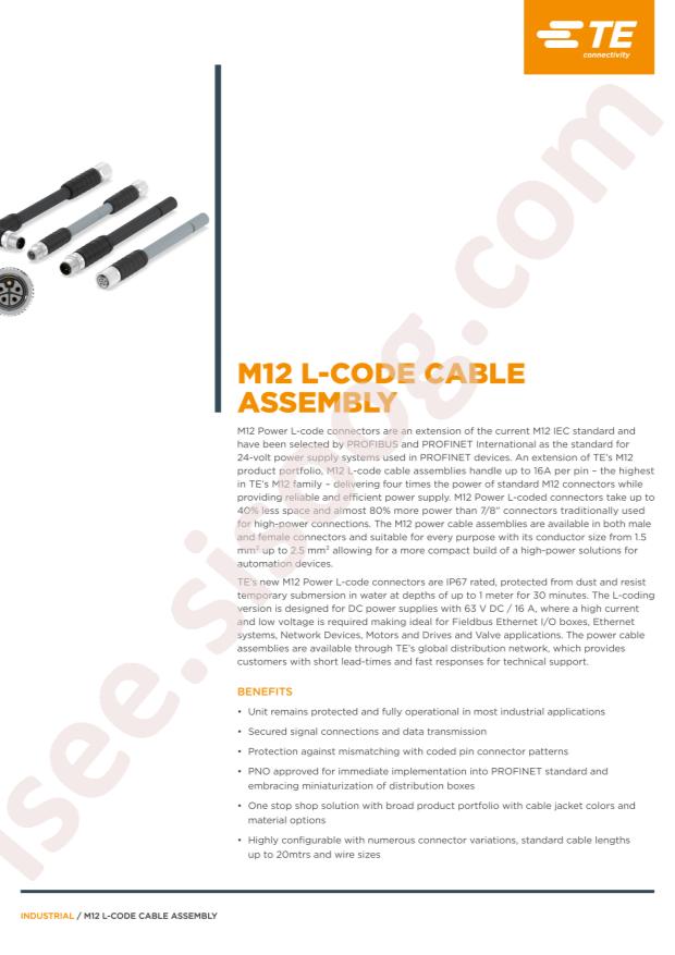 TE Connectivity T41613B9L25-007