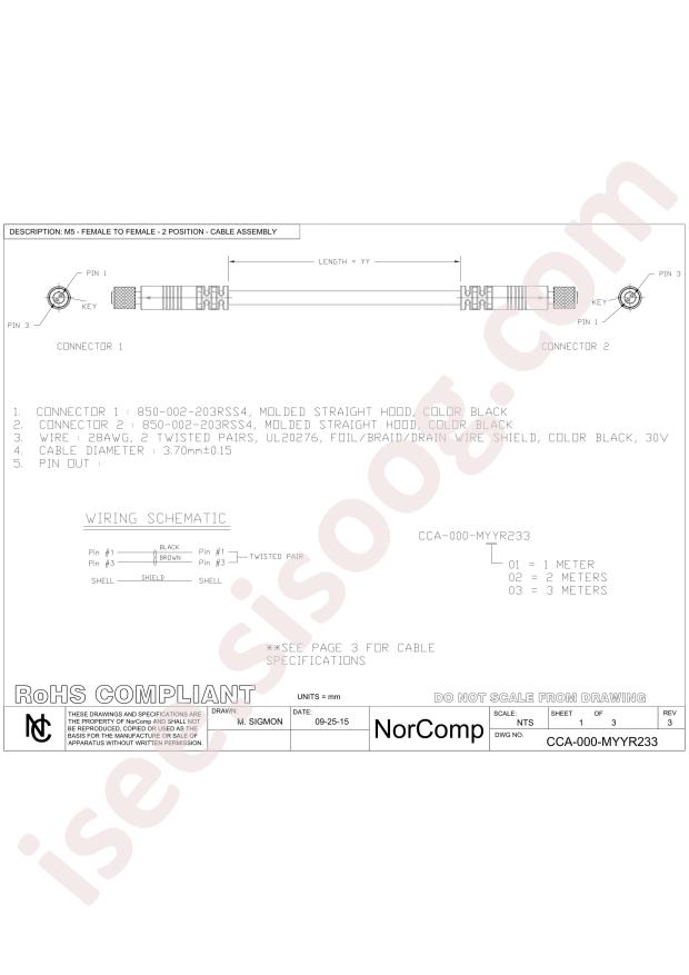 NorComp CCA-000-M01R233