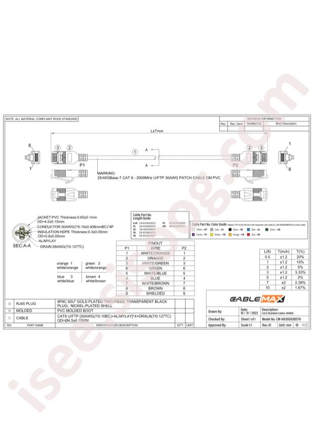 Cablemax CM-100387ORBSTK
